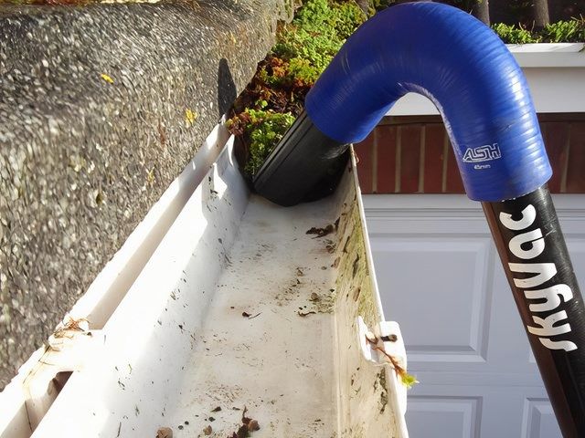 Gutter Cleaning After
